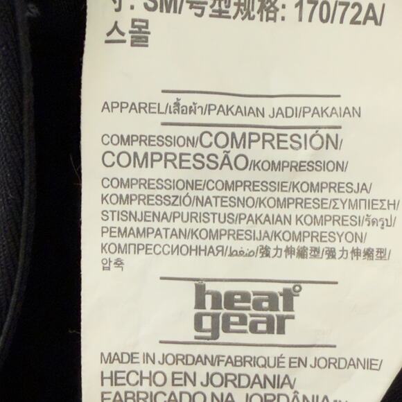 Under Armour HeatGear Compression Leggings Women’s SM Mesh Panel Print - Picture 11 of 13